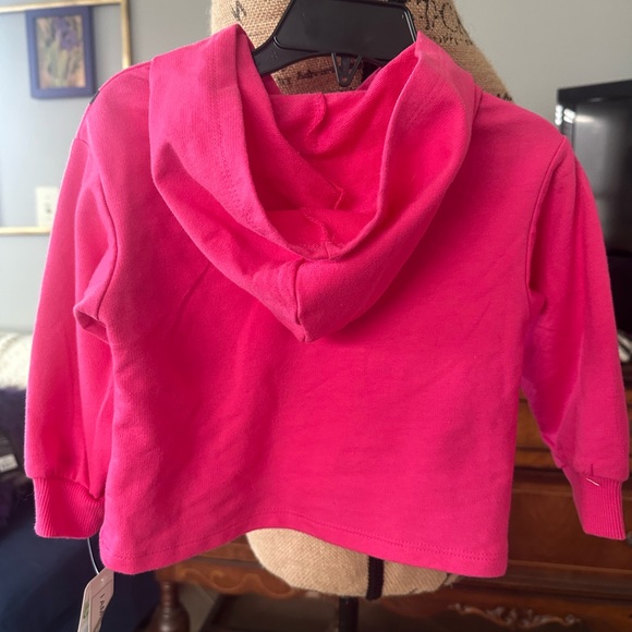 🆕 Flapadoodle hoodie with Iridescent Star Pocket Purse. Sizes 2. Adorable. 💝 - Picture 12 of 12